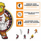 Miami Heat™ Mascota Puzle de Madera