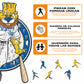 Kansas City Royals™ Mascota - Rompecabezas de Madera