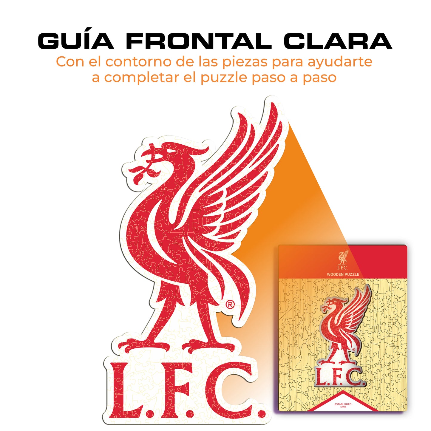 Liverpool FC® Classic Logo - Rompecabezas de Madera