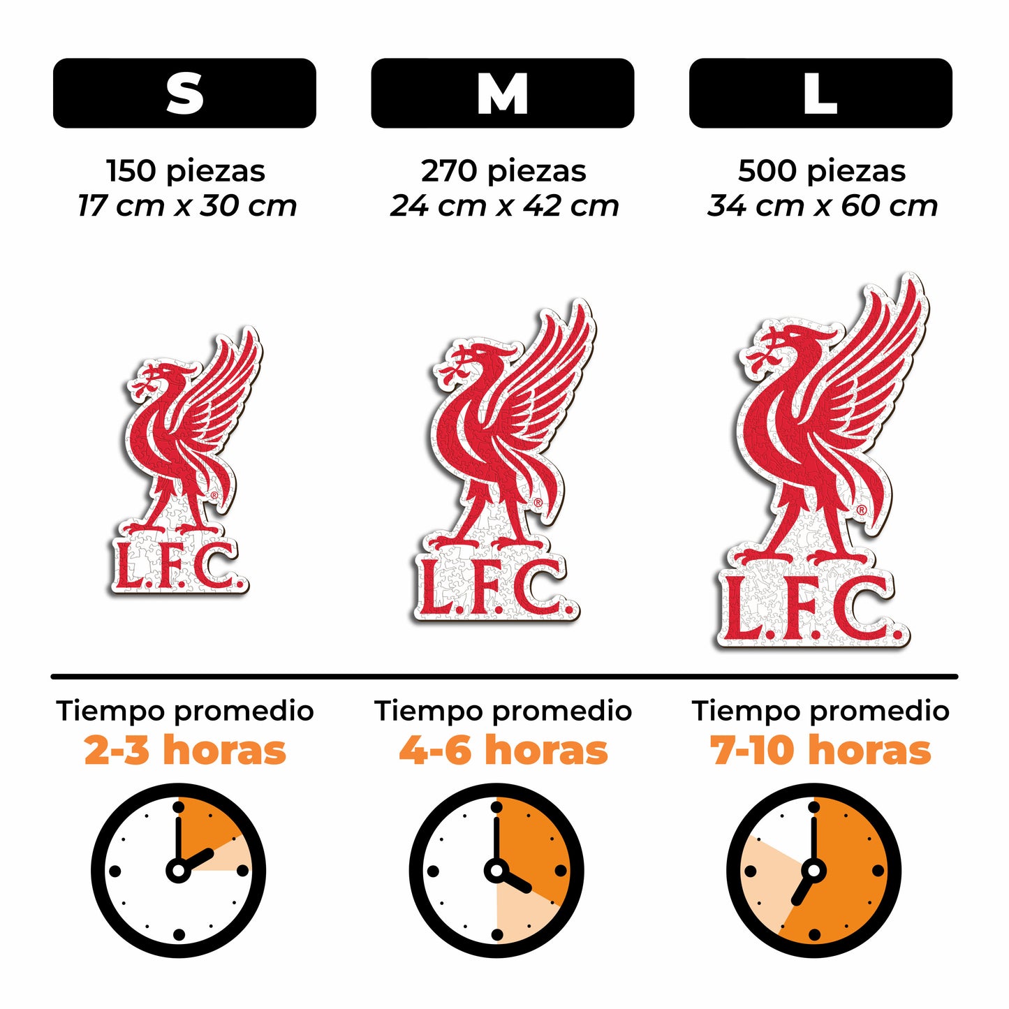 Liverpool FC® Classic Logo - Rompecabezas de Madera