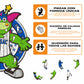 Orlando Magic™ Mascota Puzle de Madera