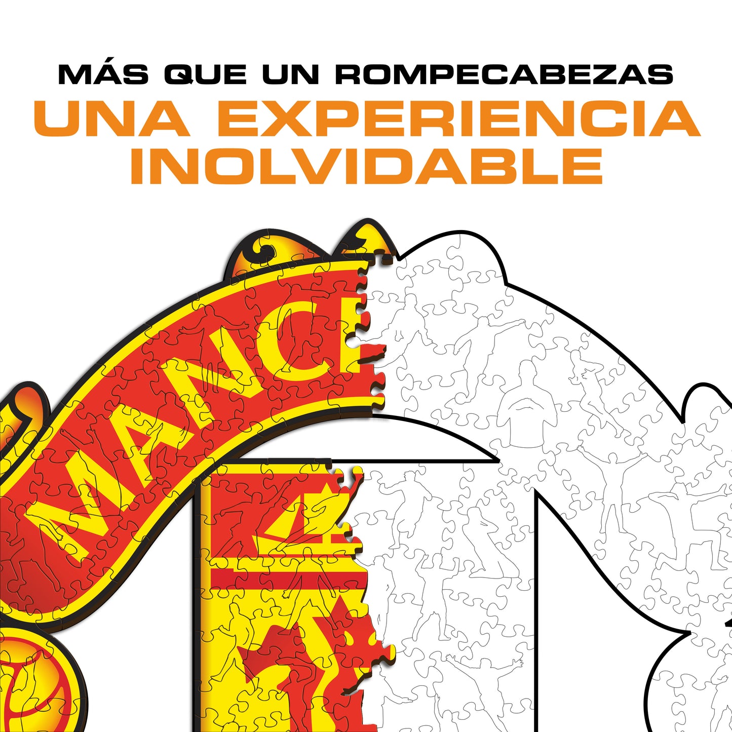 Manchester United FC® Logo - Rompecabezas de Madera