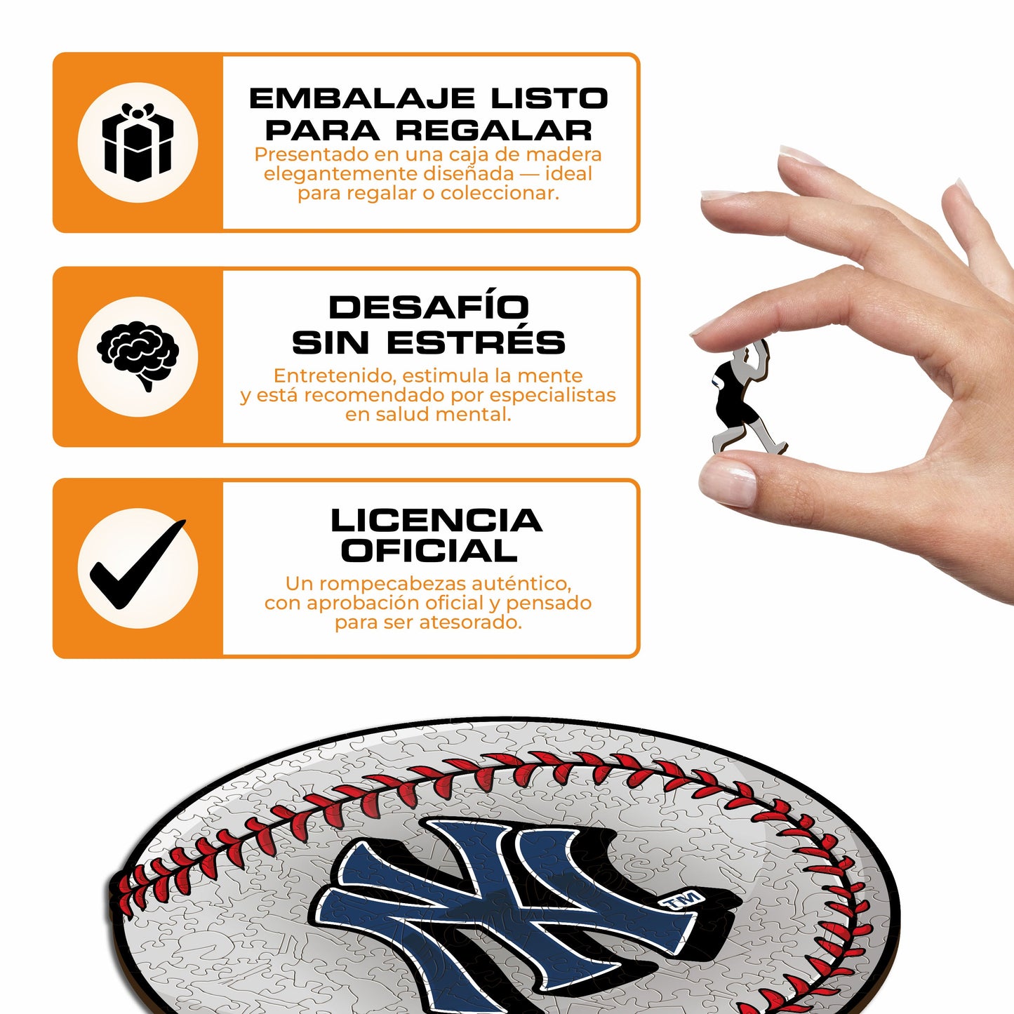 New York Yankees™ - Rompecabezas de Madera