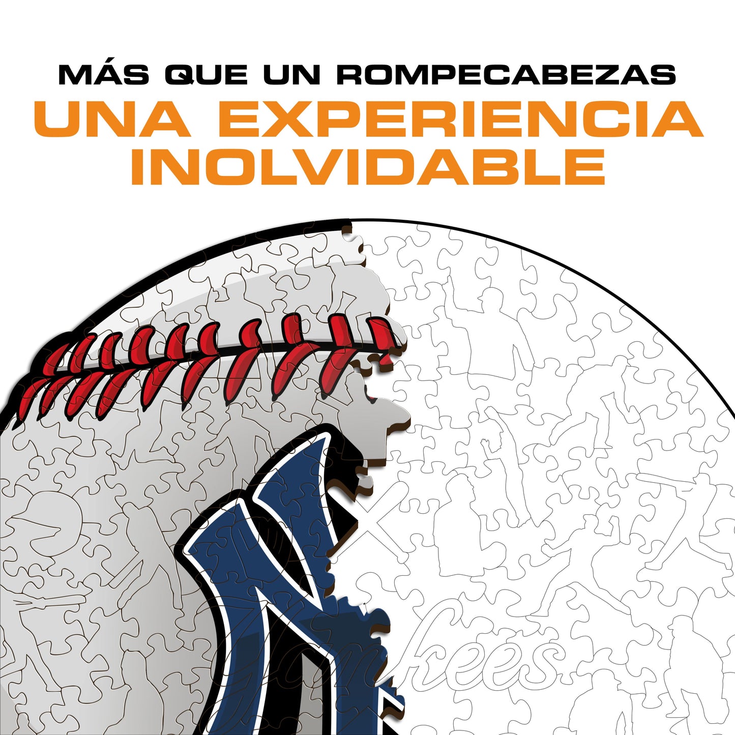 New York Yankees™ - Rompecabezas de Madera