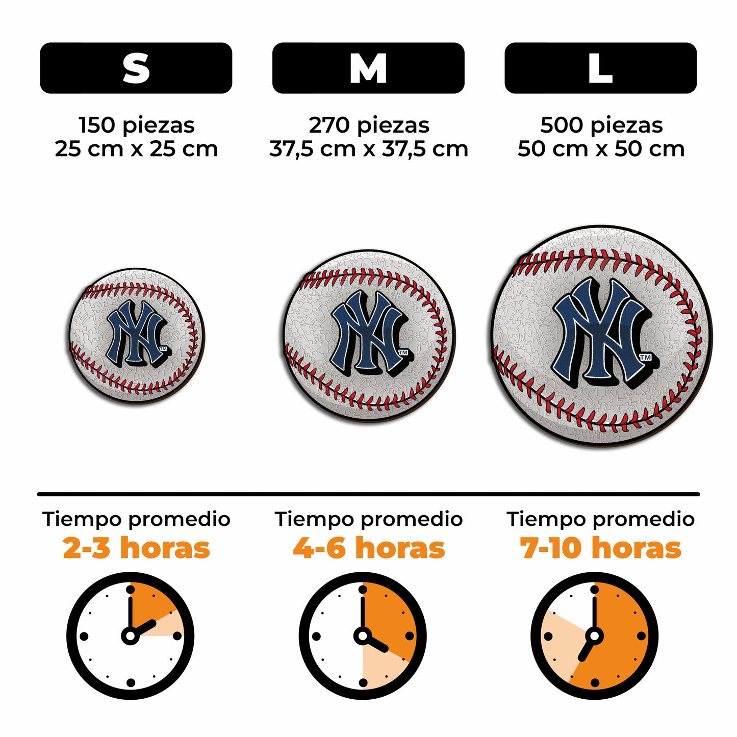 New York Yankees™ - Rompecabezas de Madera