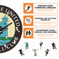 Newcastle United FC® Retro Logo - Rompecabezas de Madera
