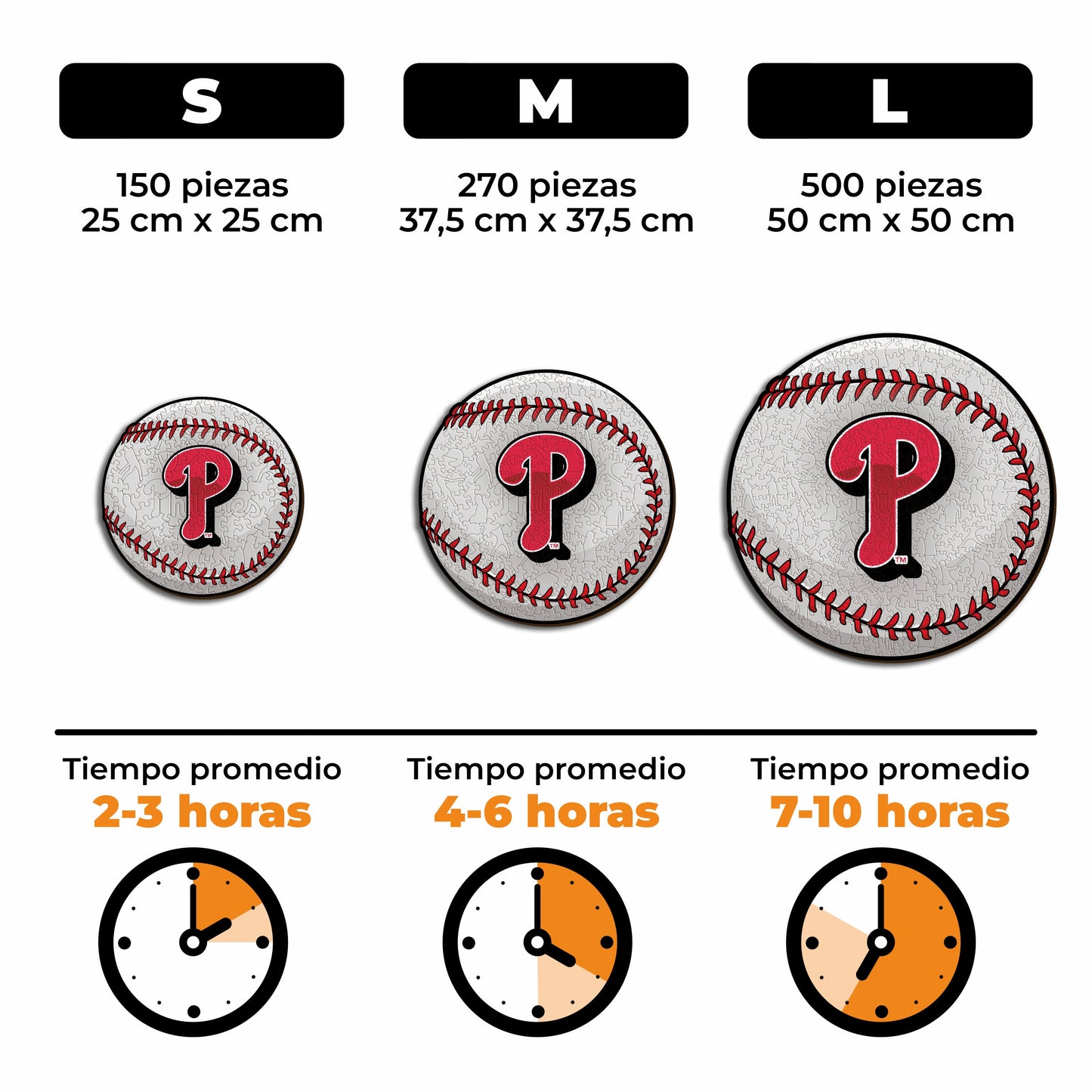 Philadelphia Phillies™ - Rompecabezas de Madera