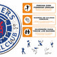 Rangers FC® Logo - Rompecabezas de Madera