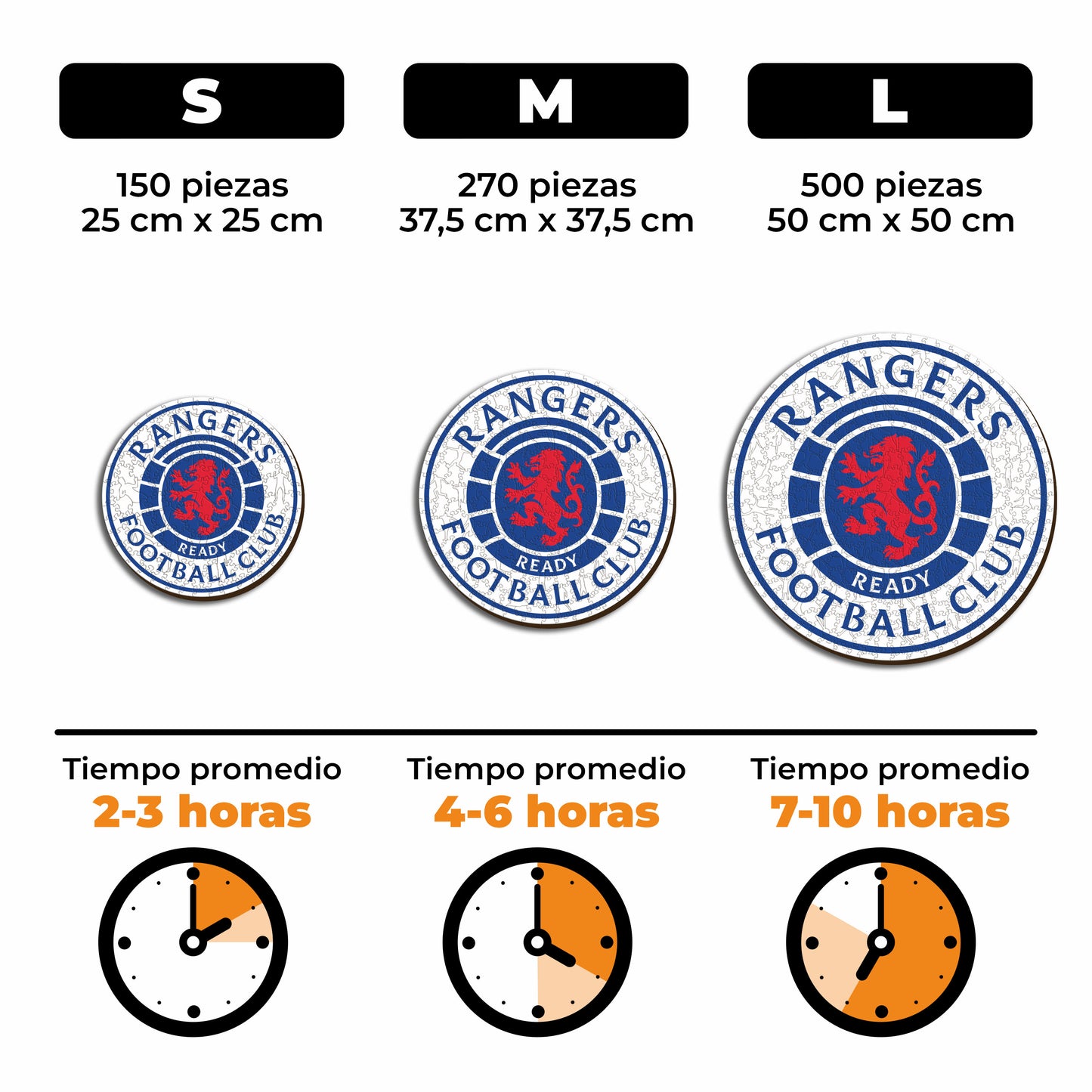 Rangers FC® Logo - Rompecabezas de Madera