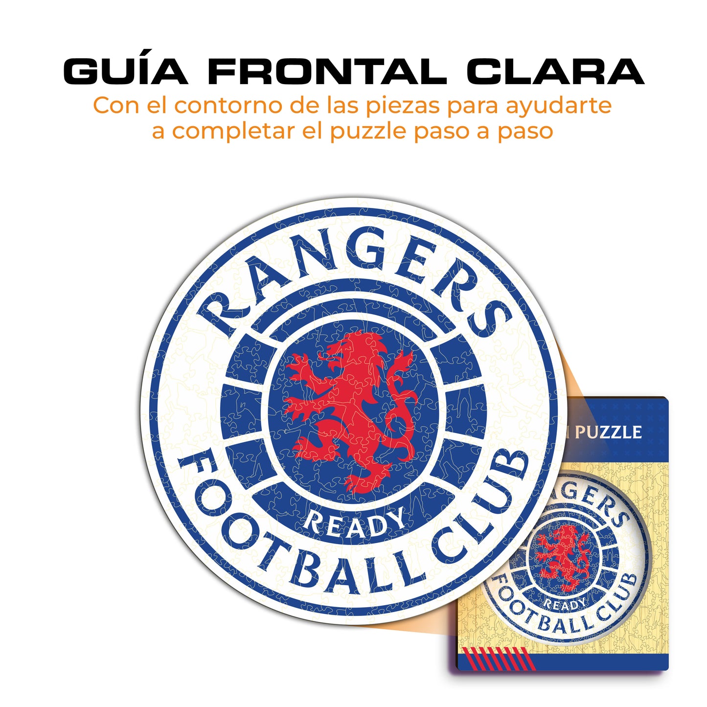 Rangers FC® Logo - Rompecabezas de Madera