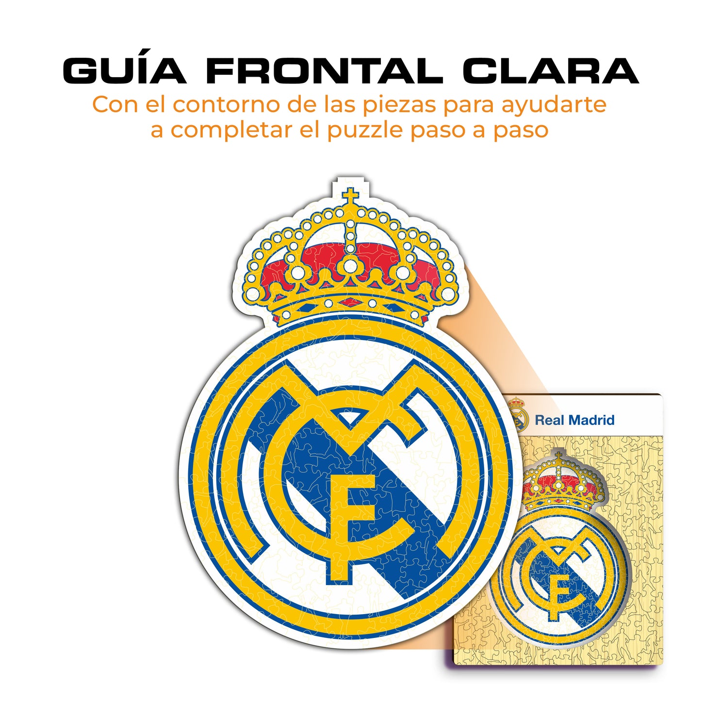 2 PACK Real Madrid CF® Logo + Equipo
