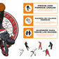Portland Trail Blazers™ Mascota Puzle de Madera