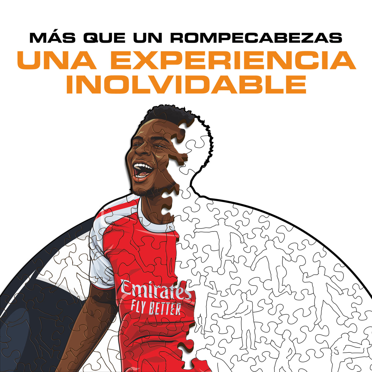 Bukayo Saka Puzle de Madera