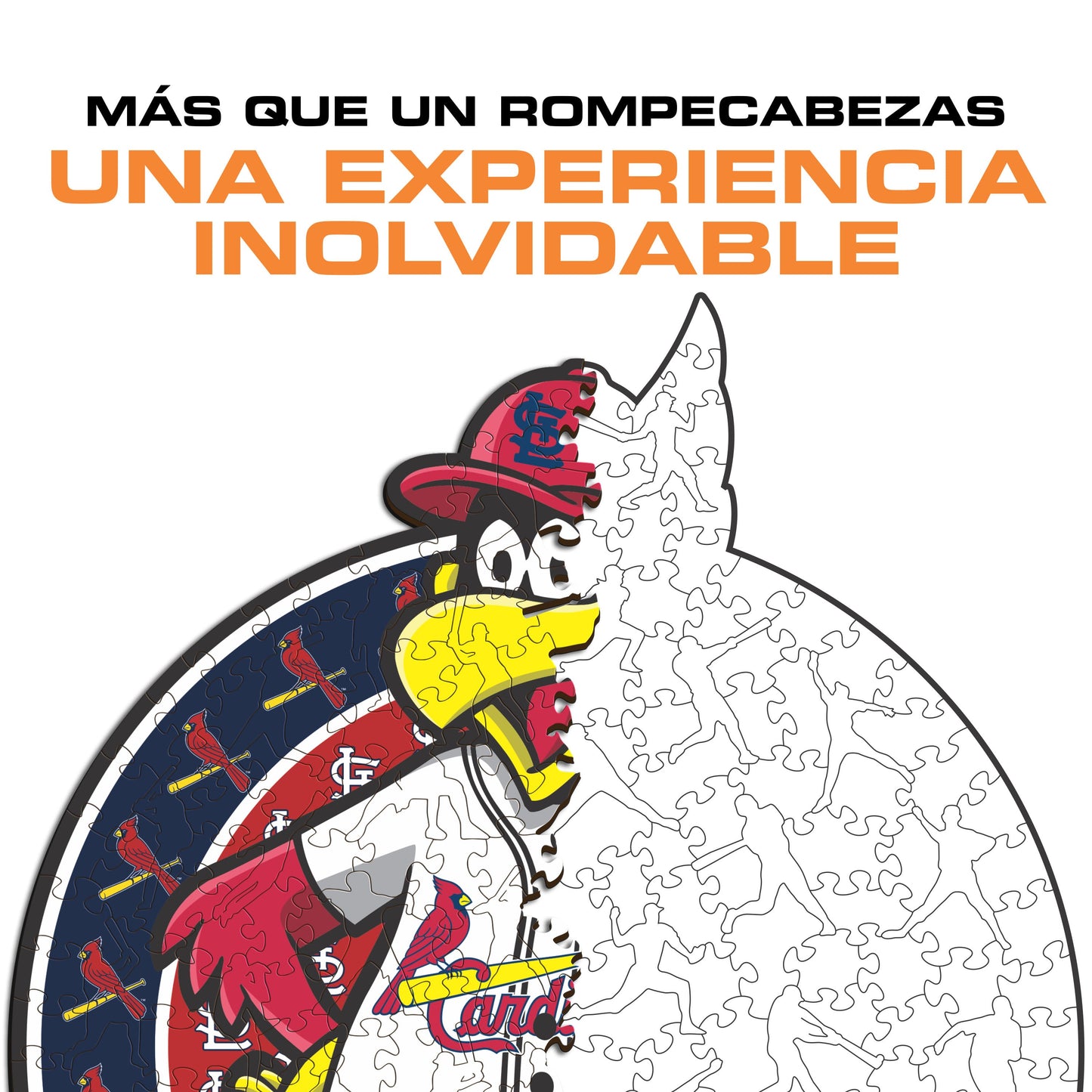 St. Louis Cardinals™ Mascota - Rompecabezas de Madera