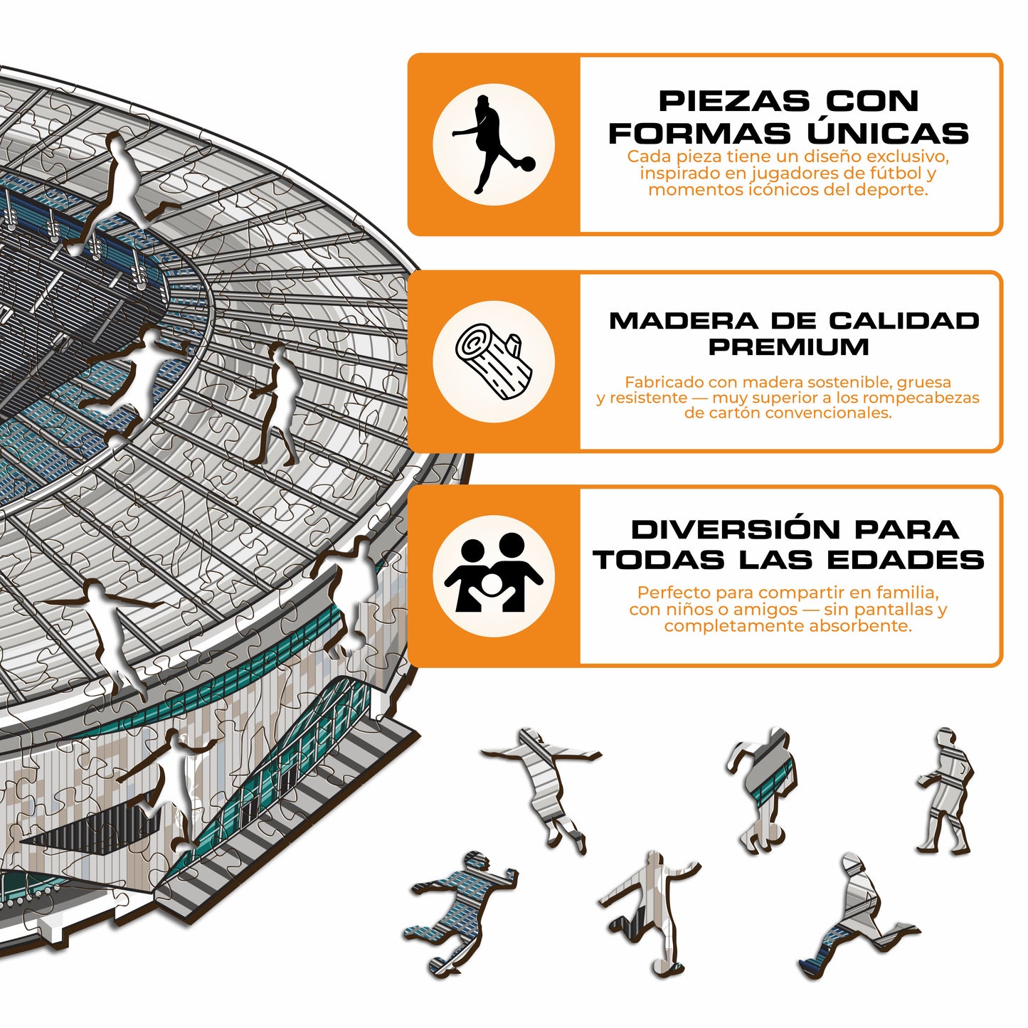 Tottenham Hotspur FC® Stadium - Rompecabezas de Madera