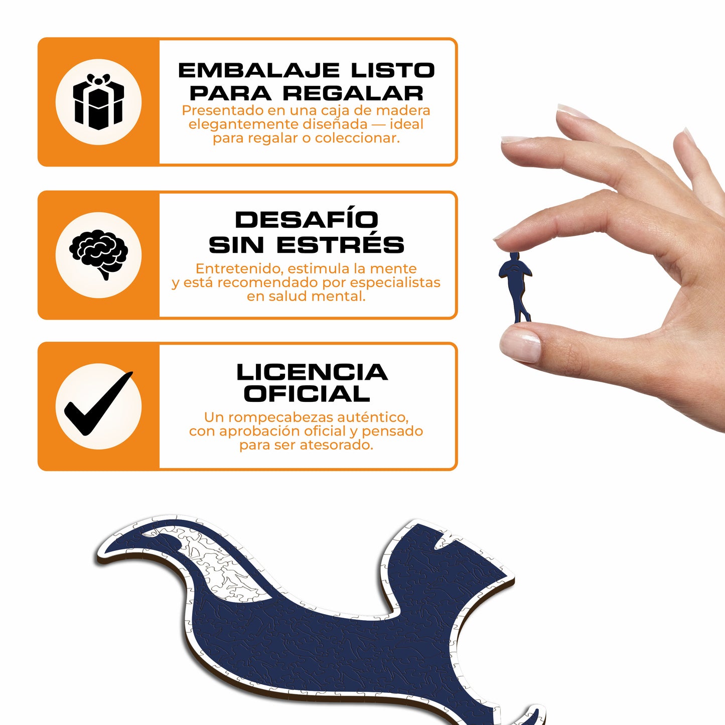 Tottenham Hotspur FC® Logo - Rompecabezas de Madera