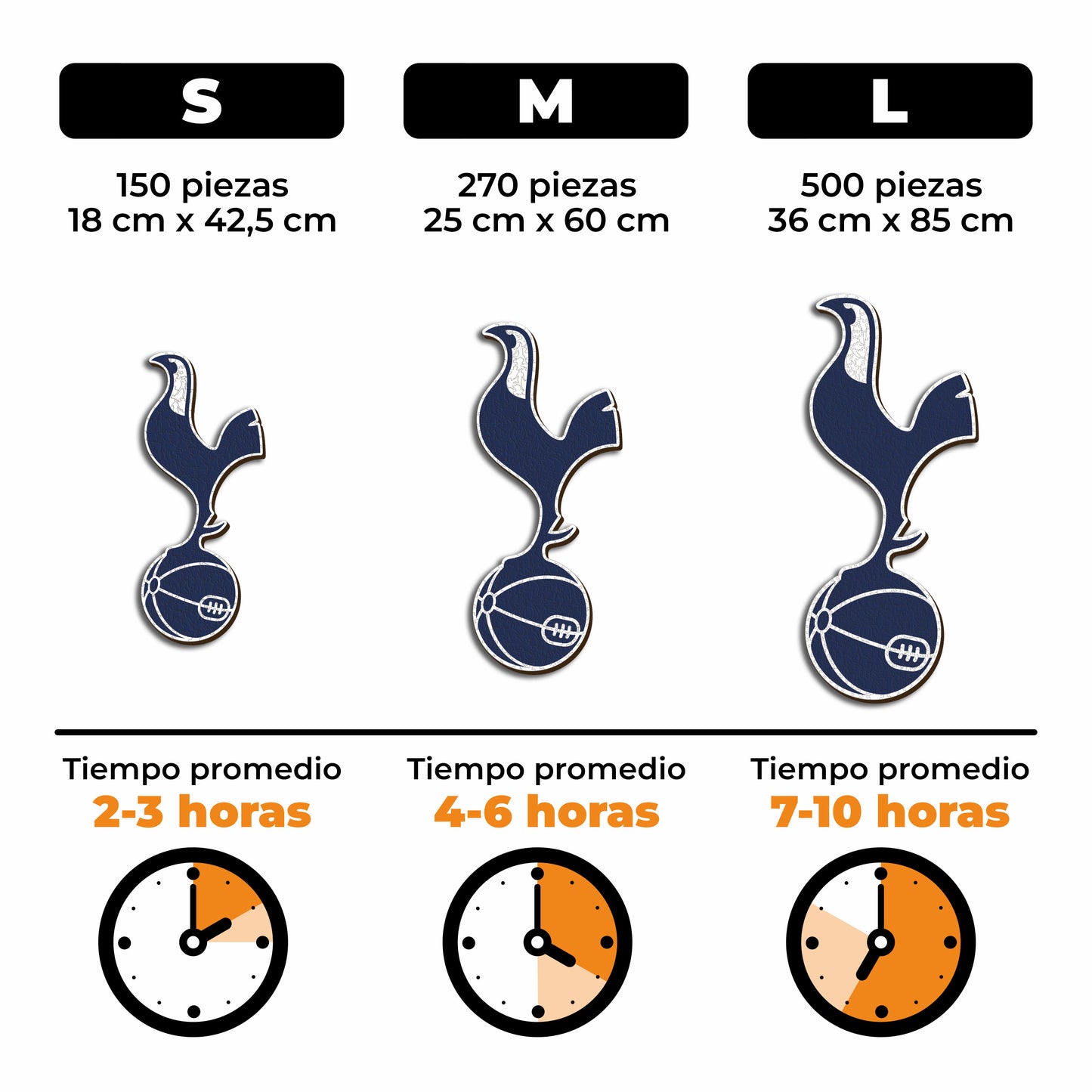 Tottenham Hotspur FC® Logo - Rompecabezas de Madera