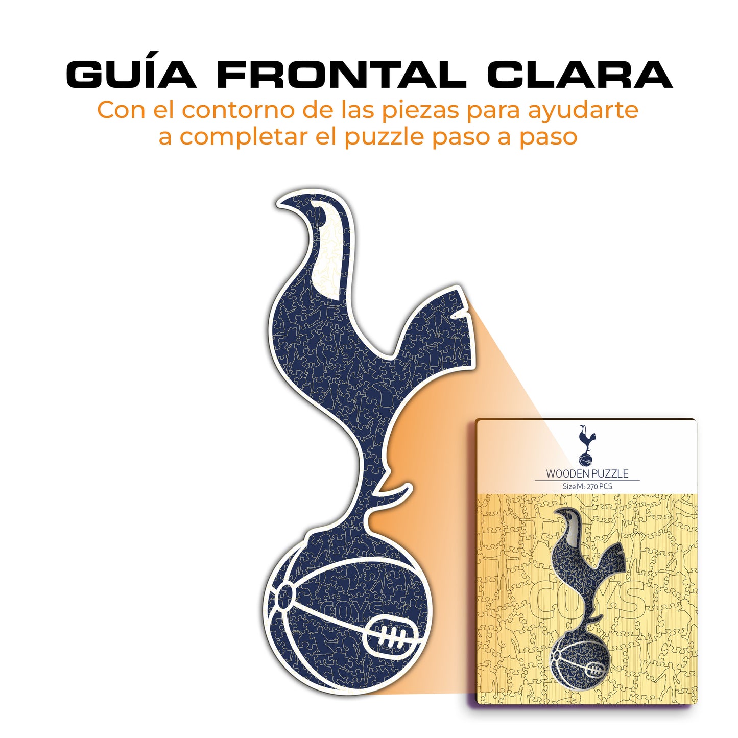 Tottenham Hotspur FC® Logo - Rompecabezas de Madera