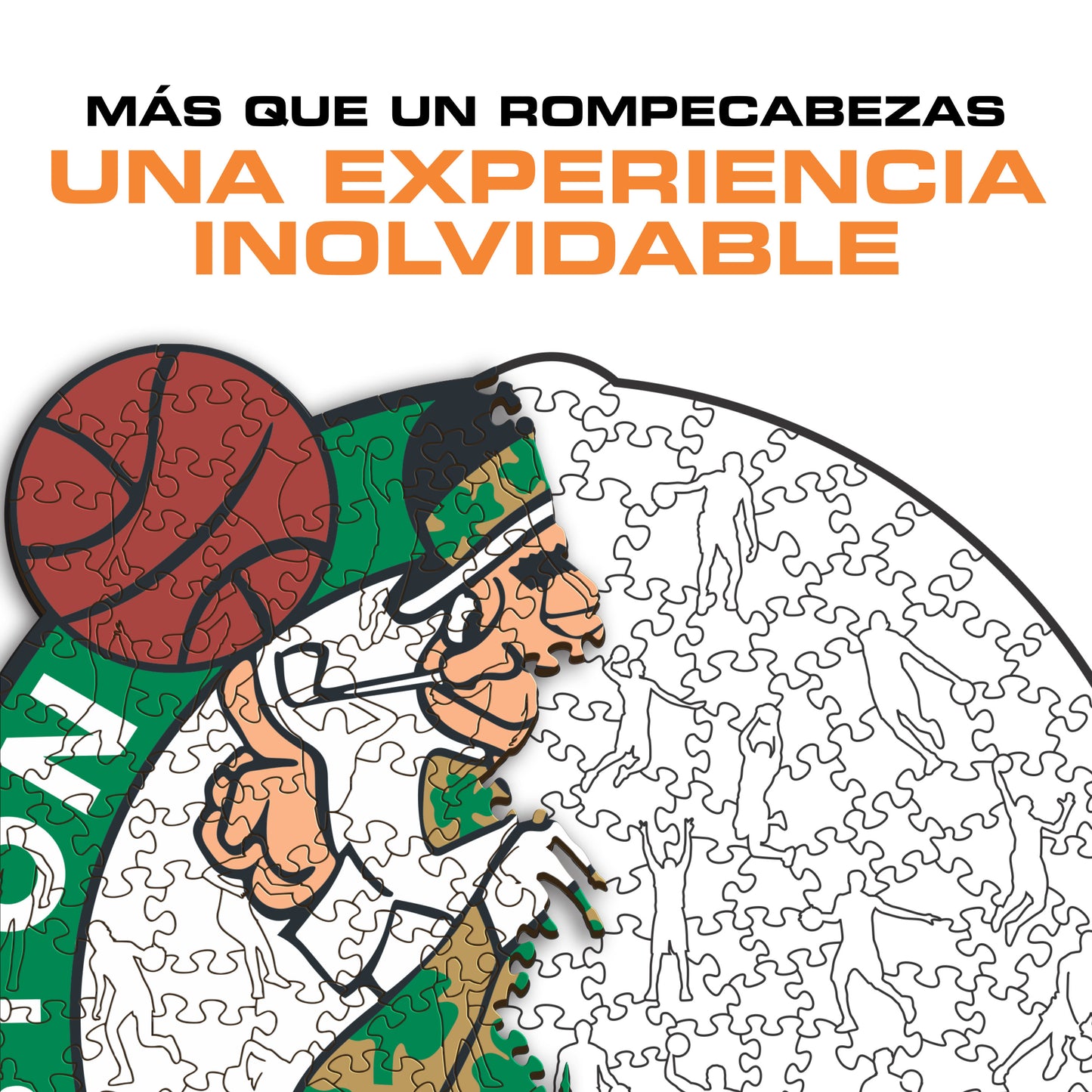Boston Celtics™ - Rompecabezas de Madera