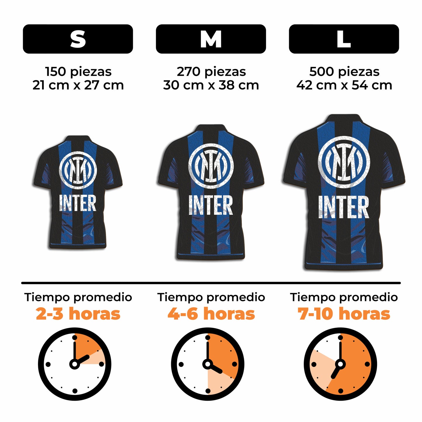 FC Inter® Camiseta - Rompecabezas de Madera