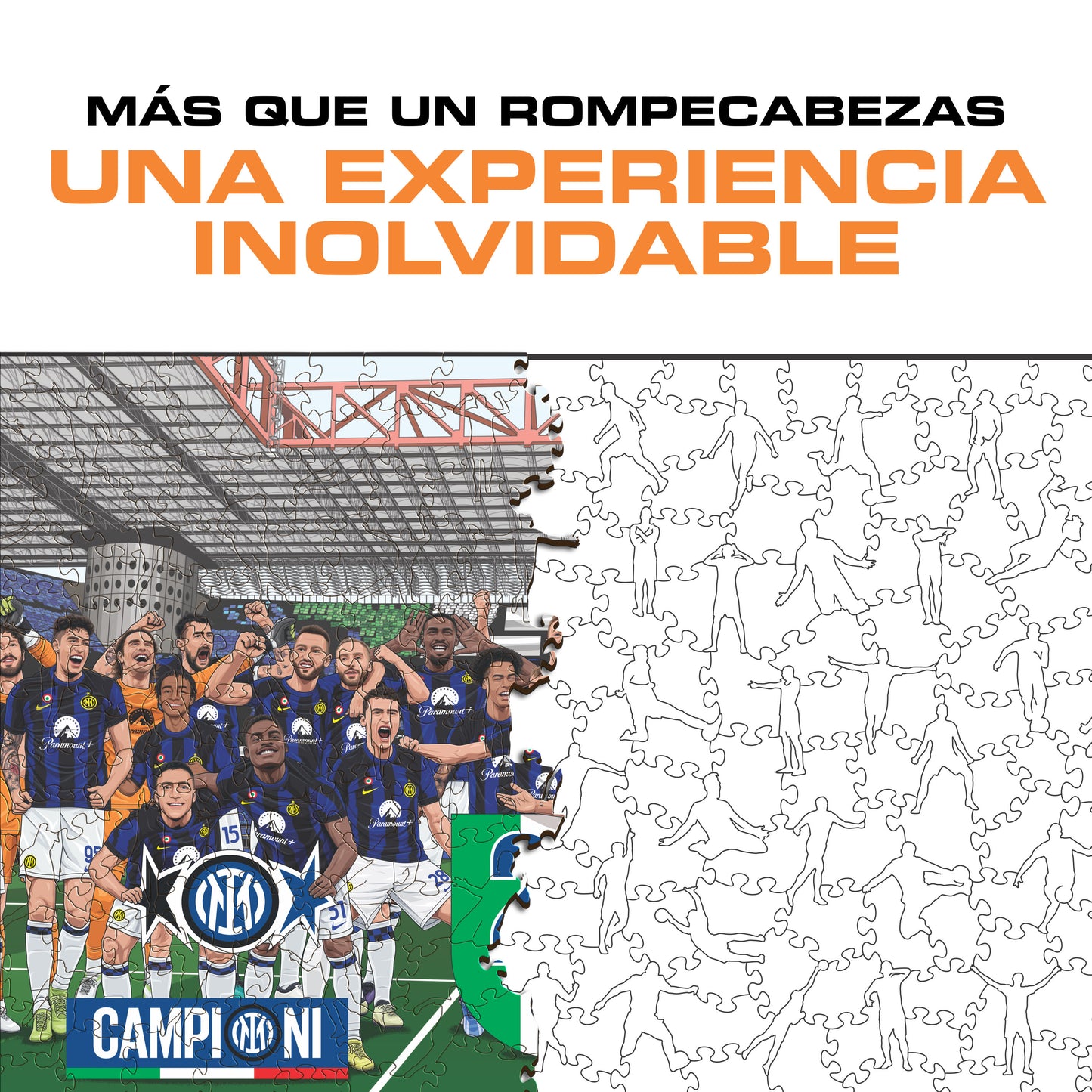 FC Inter® 20° Scudetto - Rompecabezas de Madera
