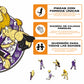 Sacramento Kings™ Mascota Puzle de Madera