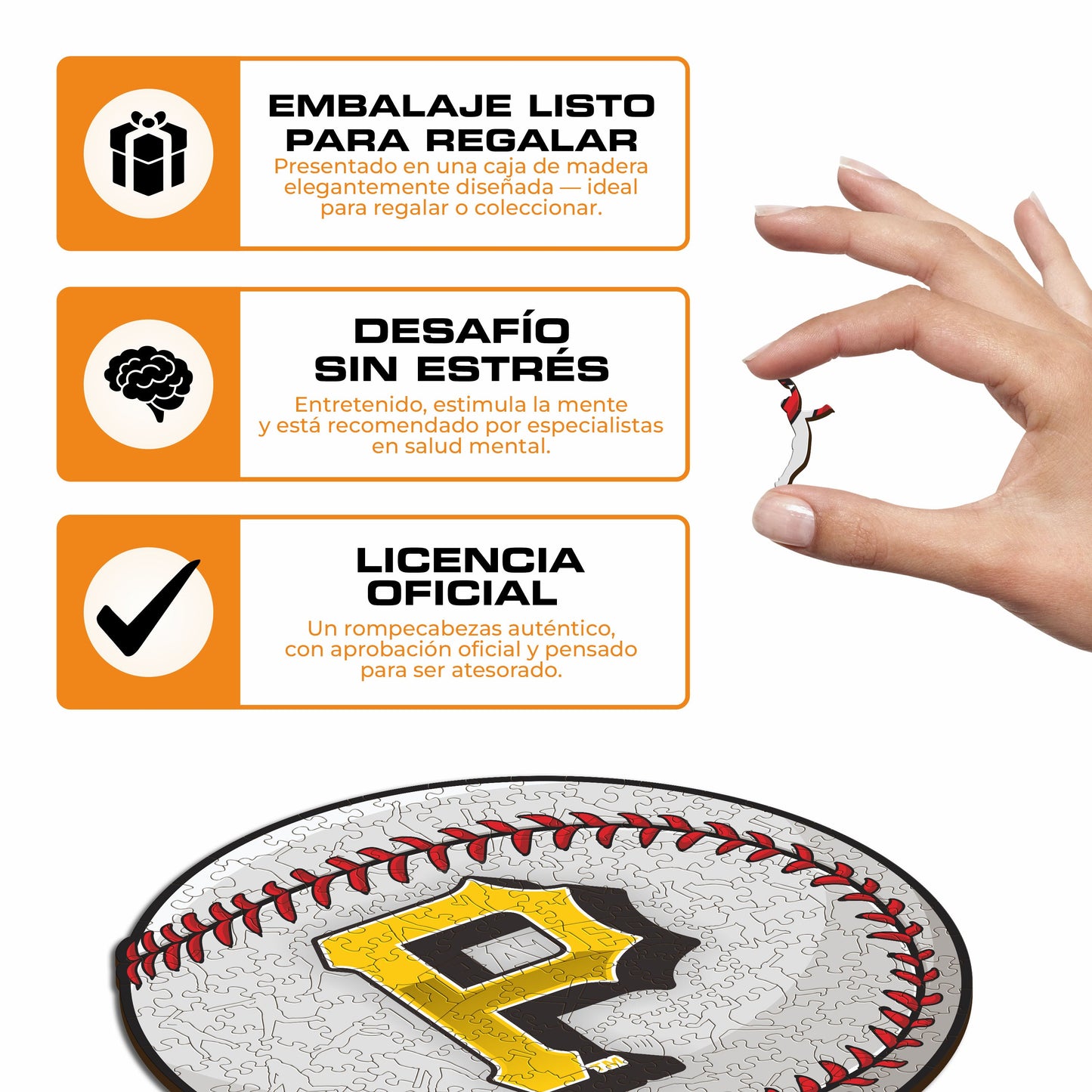 Pittsburgh Pirates™ - Rompecabezas de Madera