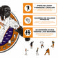 Phoenix Suns™ Mascota Puzle de Madera
