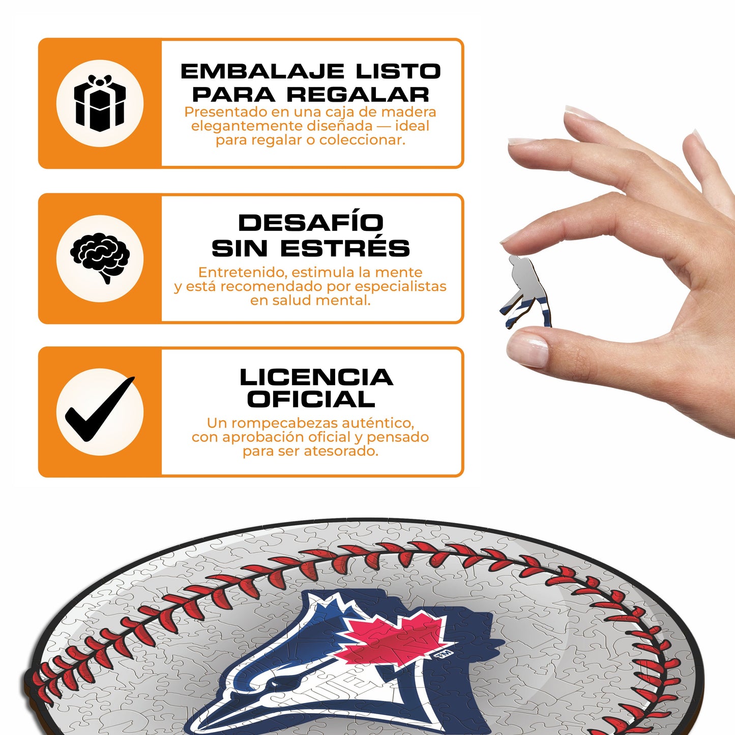 Toronto Blue Jays™ - Rompecabezas de Madera