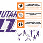 Utah Jazz™ - Rompecabezas de Madera