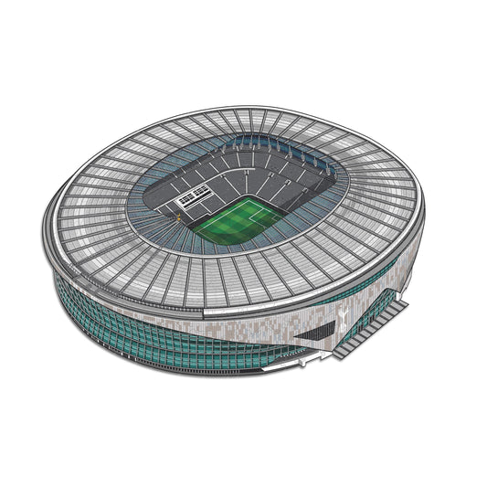 Tottenham Hotspur FC® Stadium - Rompecabezas de Madera