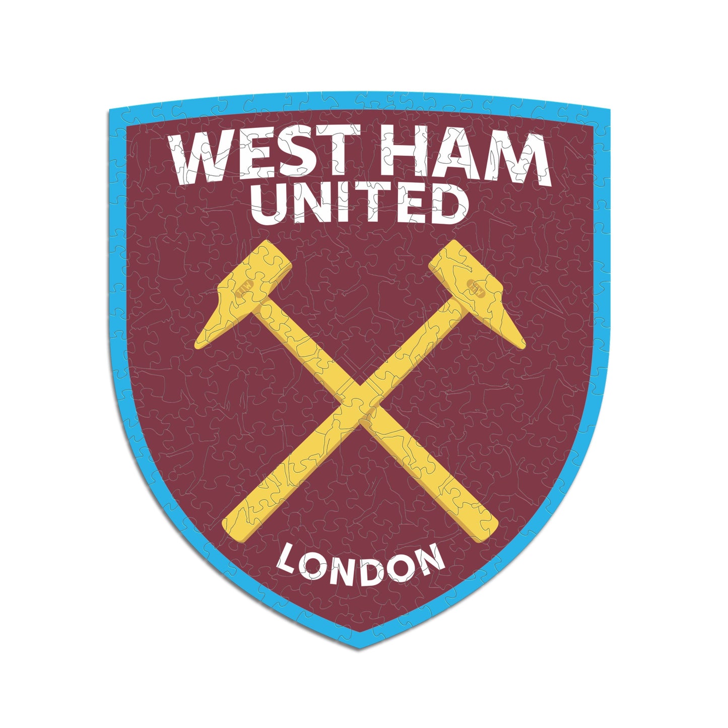 West Ham United FC® Logo - Rompecabezas de Madera