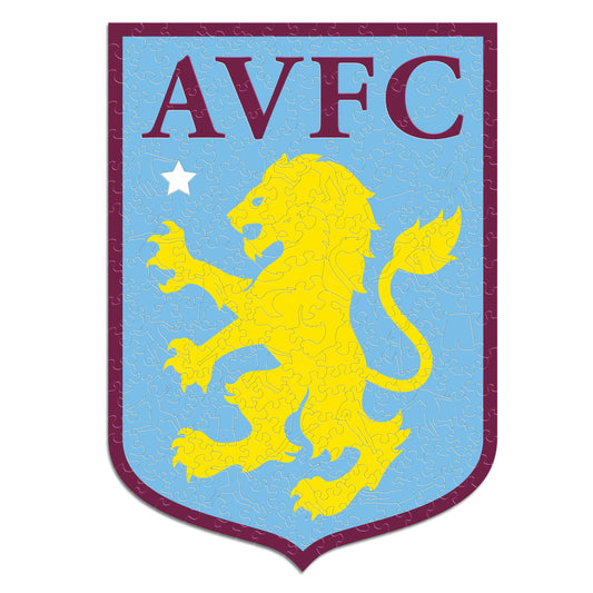 Aston Villa FC® Logo - Rompecabezas de Madera