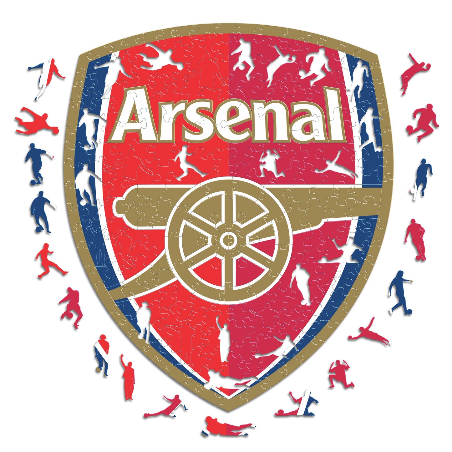 Arsenal FC® Logo - Rompecabezas de Madera