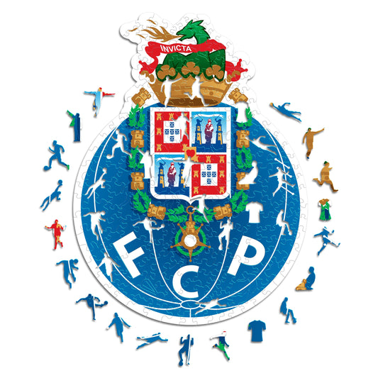 FC Porto® Logo - Rompecabezas de Madera Oficial