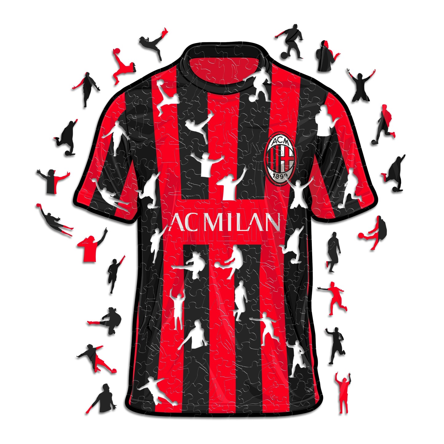 2 PACK AC Milan® Camiseta + 5 Jugadores