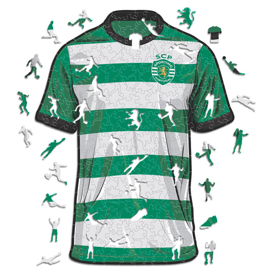 Sporting CP® Camiseta - Rompecabezas de Madera