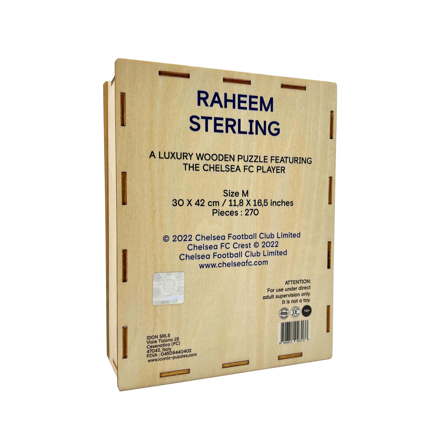 Raheem Sterling - Rompecabezas de Madera