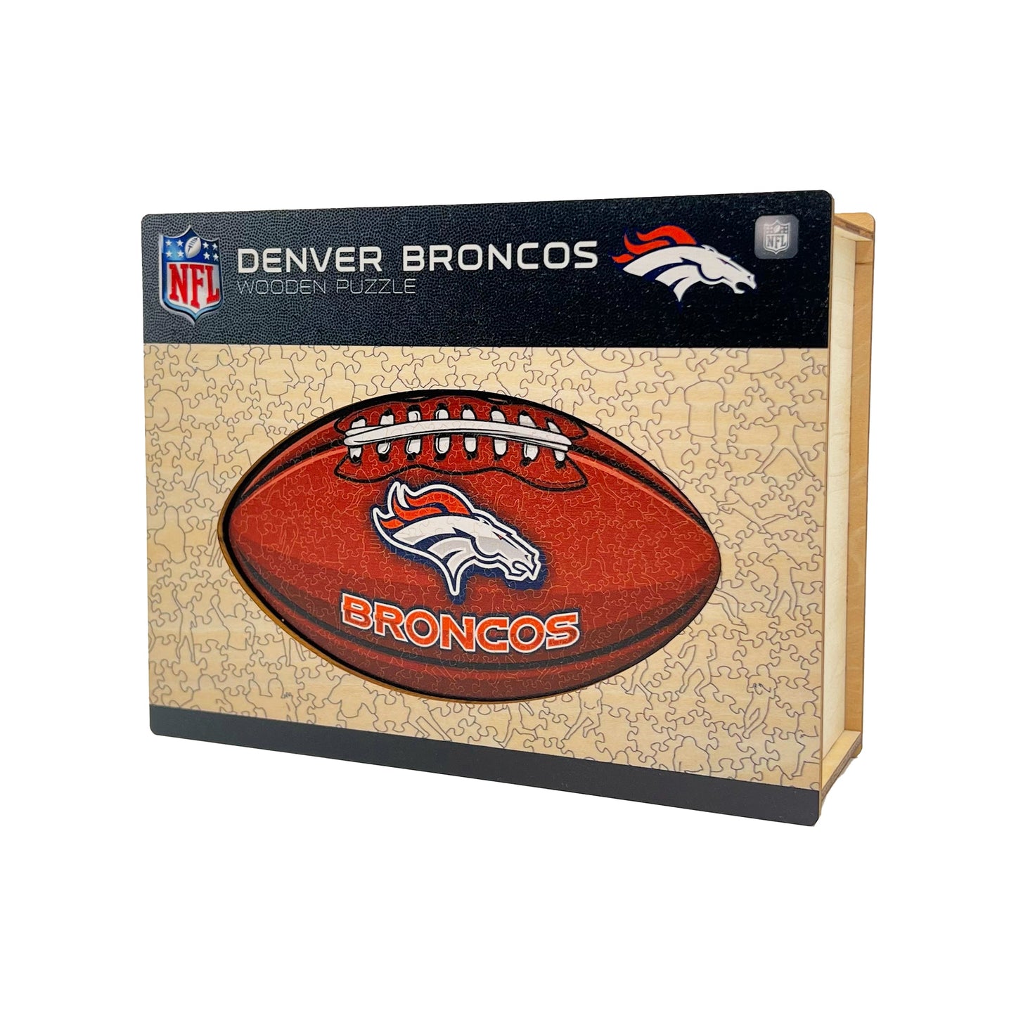 Denver Broncos® - Rompecabezas de Madera