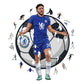 2 PACK Chelsea FC® Logo + Reece James