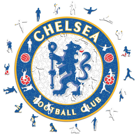 Chelsea FC® Logo - Rompecabezas de Madera Oficial