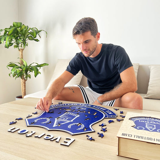 Everton FC® Logo - Rompecabezas de Madera