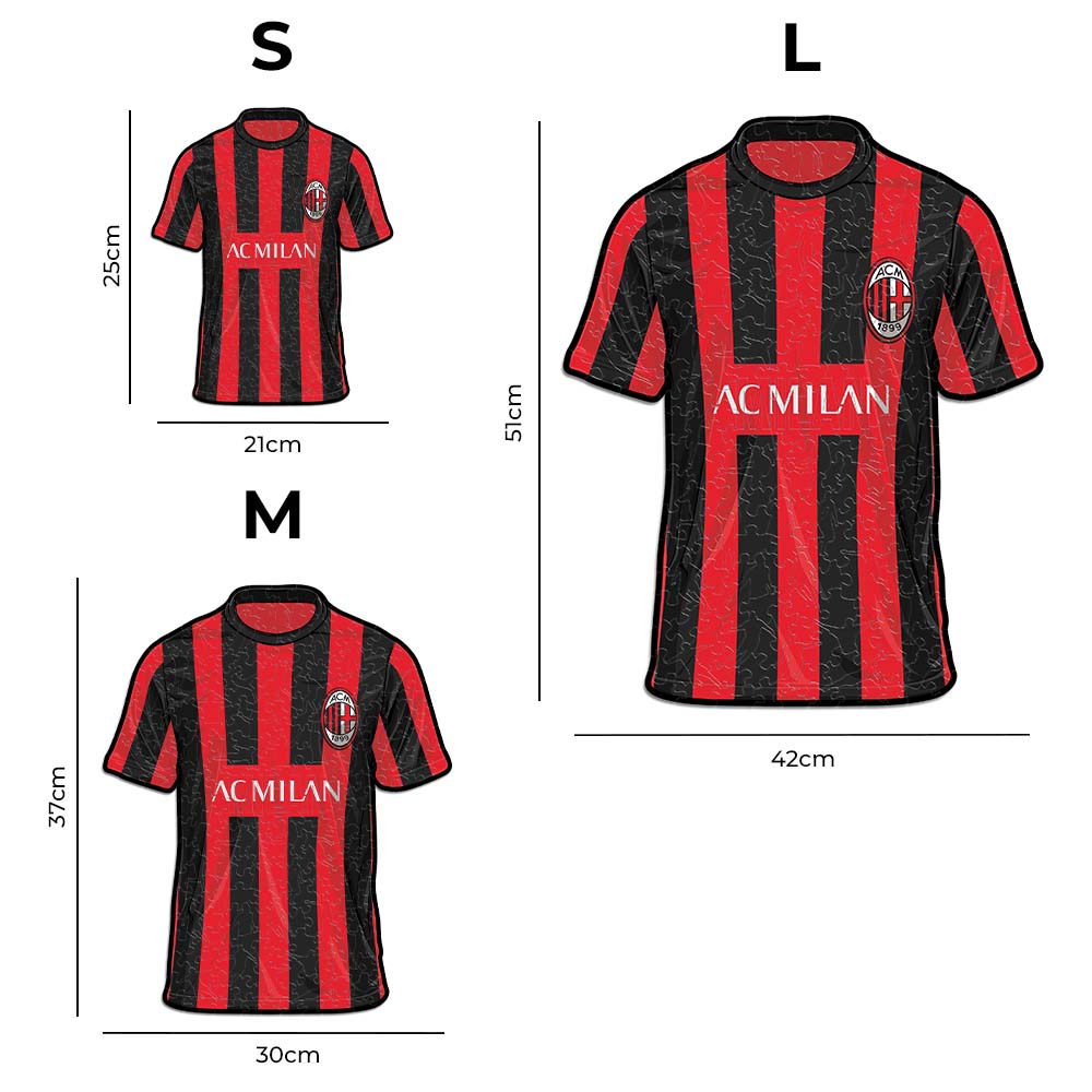 2 PACK AC Milan® Logo + Camiseta