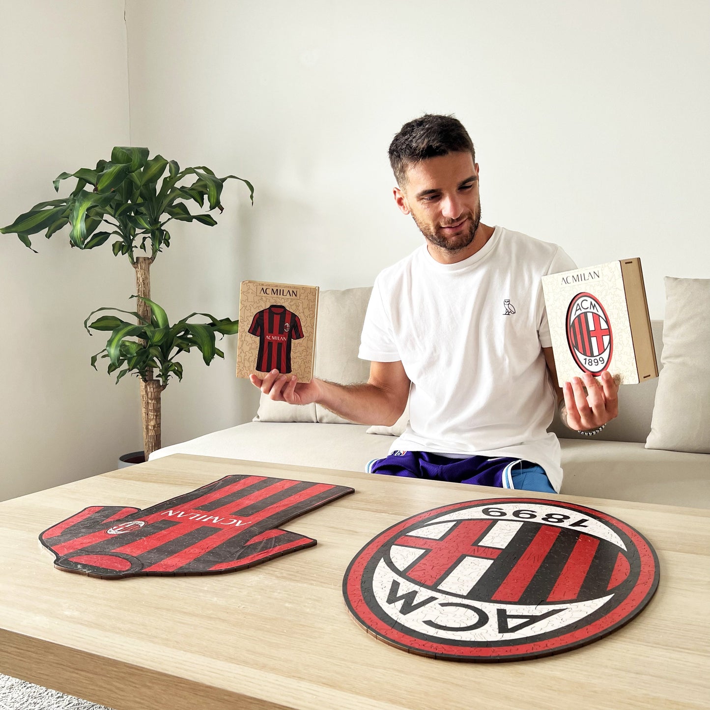 2 PACK AC Milan® Logo + Camiseta