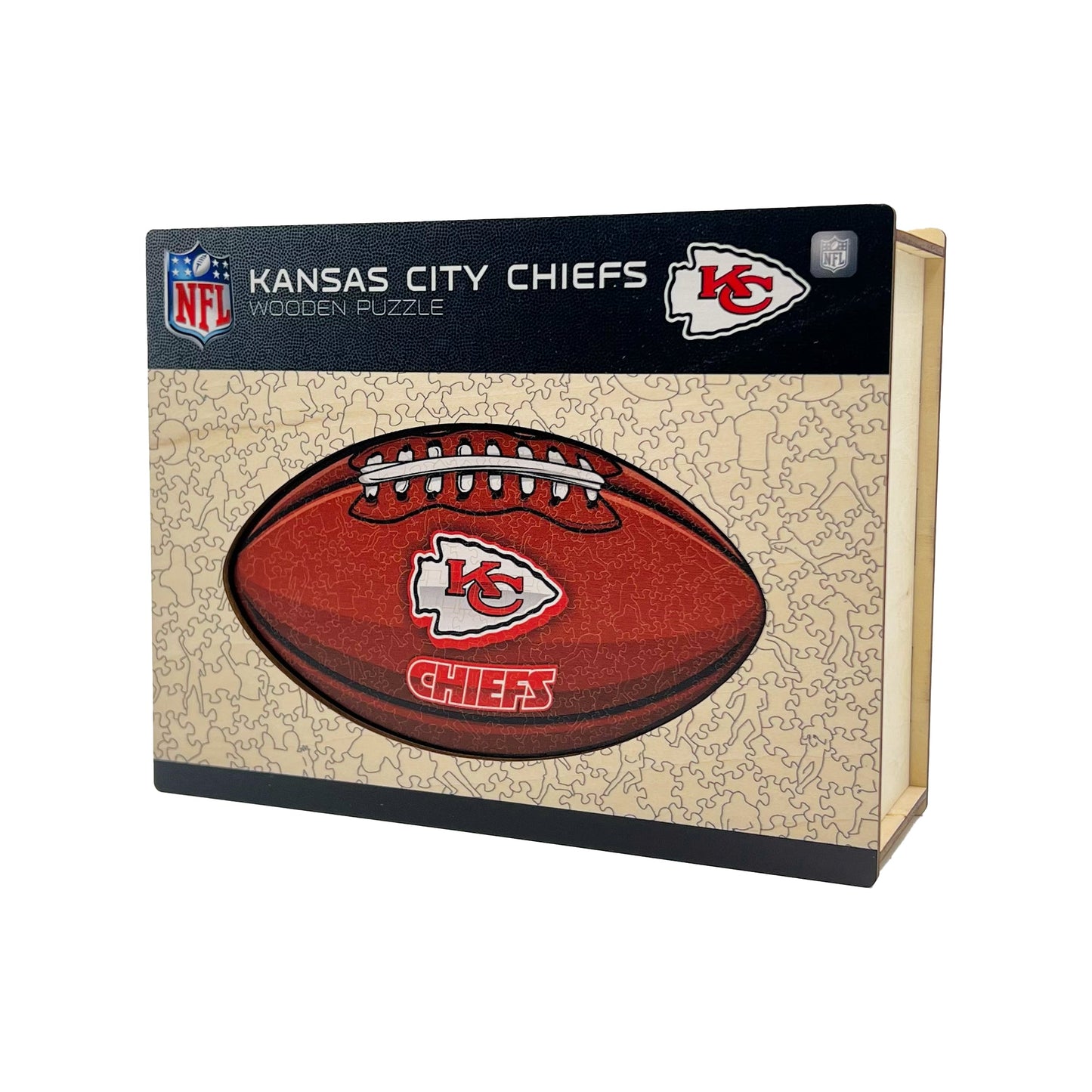 Kansas City Chiefs® - Rompecabezas de Madera Oficial