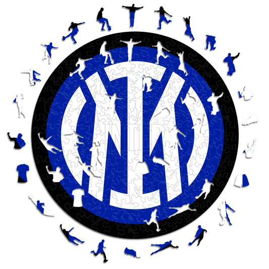 FC Inter® Logo - Rompecabezas de Madera Oficial