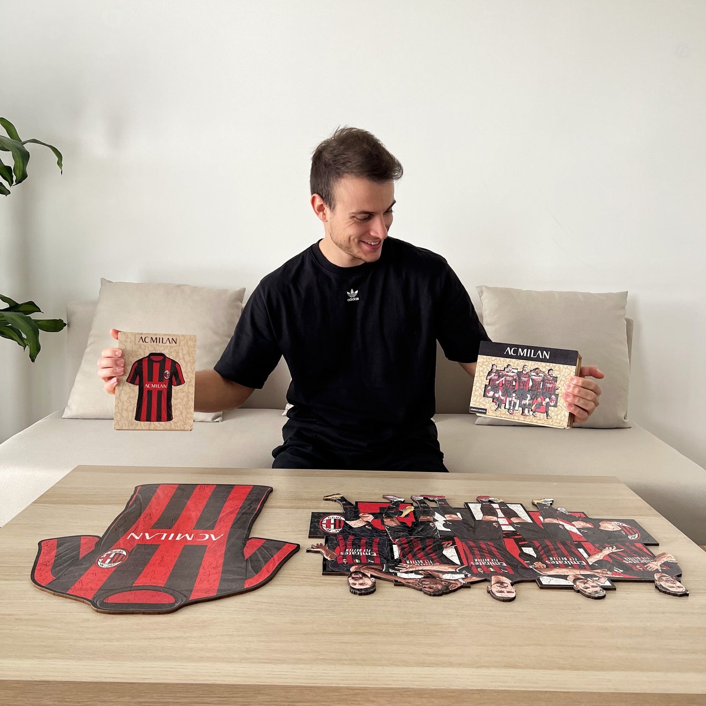 2 PACK AC Milan® Camiseta + 5 Jugadores