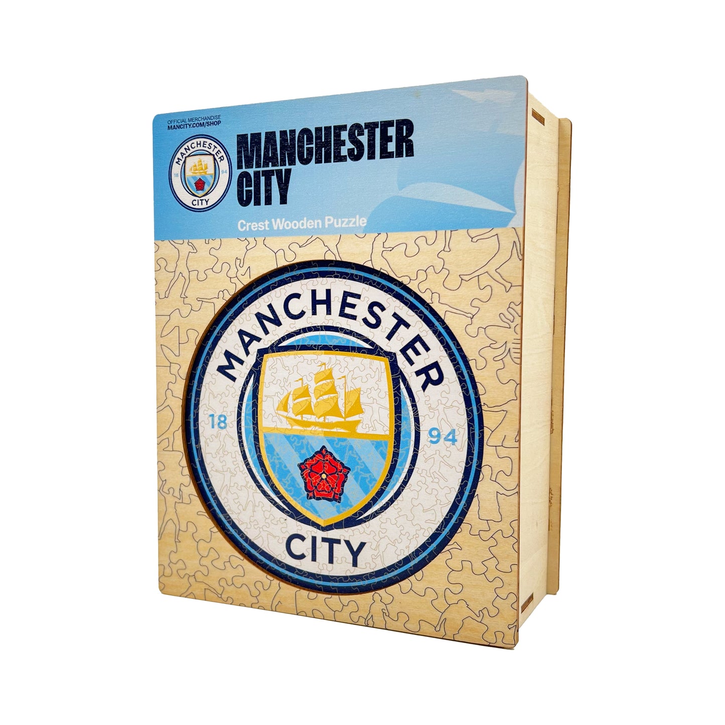 Manchester City FC® Logo - Rompecabezas de Madera