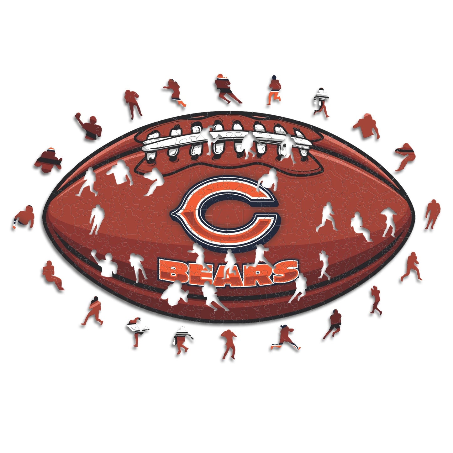 Chicago Bears® - Rompecabezas de Madera