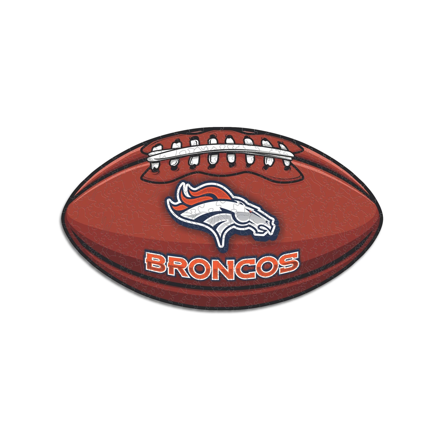 Denver Broncos® - Rompecabezas de Madera